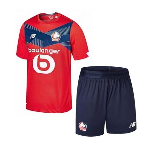 Camiseta Lille Primera equipo Niños 2020-21 Rojo